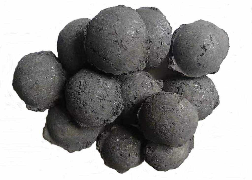 Desulfurize Silic Mangan Những quả bóng FeSi Ball Medium Carbon Carbon thấp